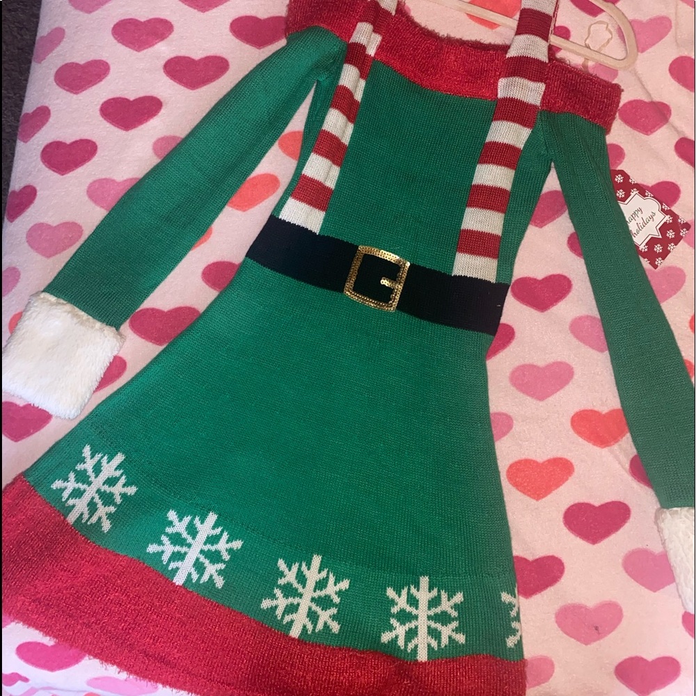 Elf Christmas dress